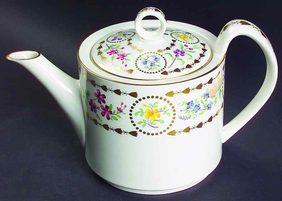 Trianon Mini Teapot & Lid by Royal Worcester-1