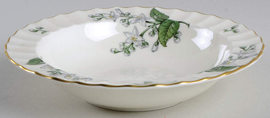Valencia Rim Cereal Bowl by Royal Worcester-1