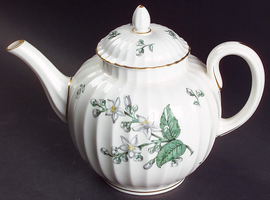Valencia Teapot & Lid by Royal Worcester-1