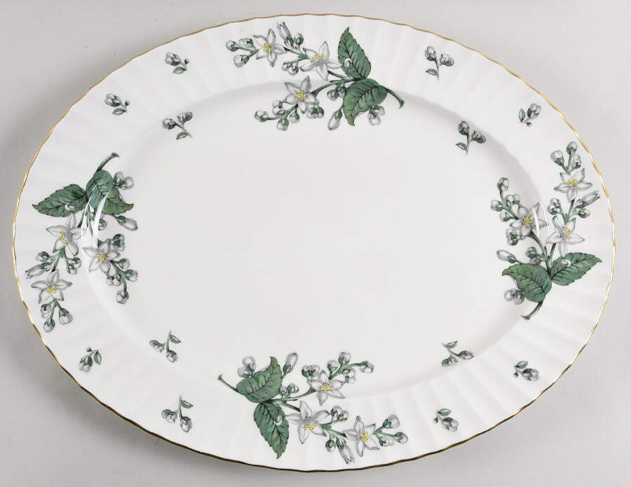 Valencia 17" Oval Serving Platter by Royal Worcester-1