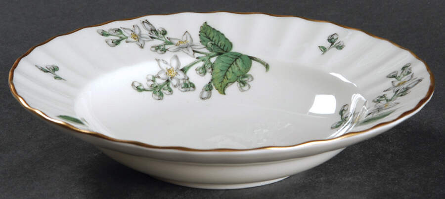 Valencia Rim Fruit/Dessert (Sauce) Bowl by Royal Worcester-1