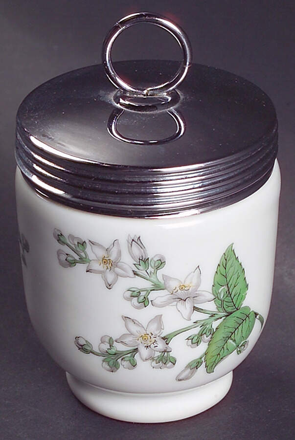 Valencia King Size Egg Coddler & Lid by Royal Worcester-1