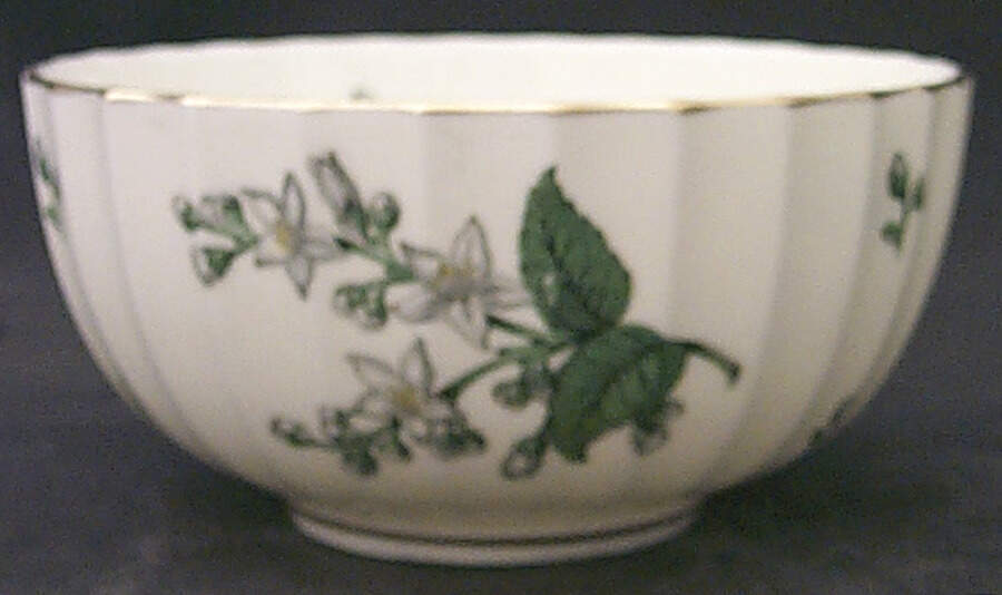 Valencia Cranberry Bowl by Royal Worcester-1