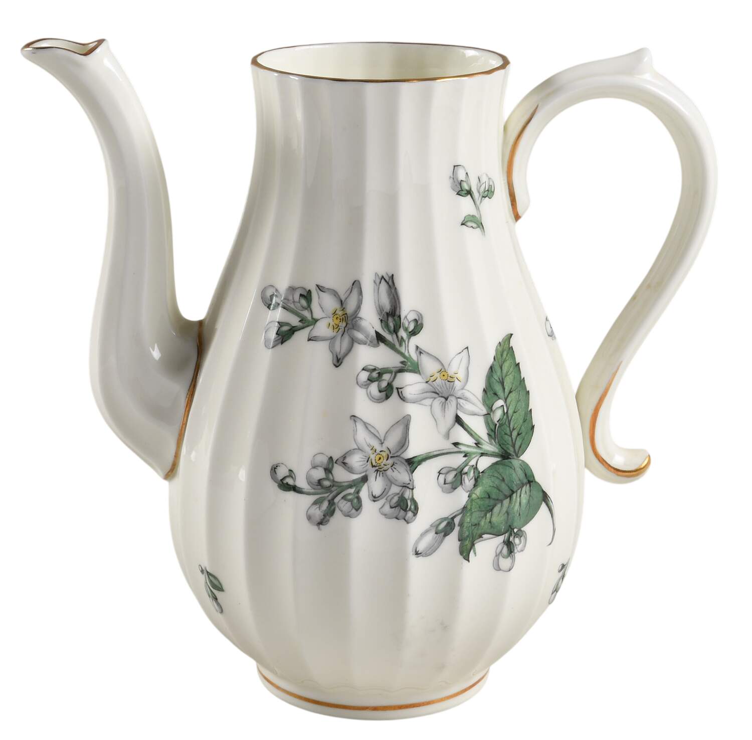 Valencia Coffee Pot No Lid by Royal Worcester-1