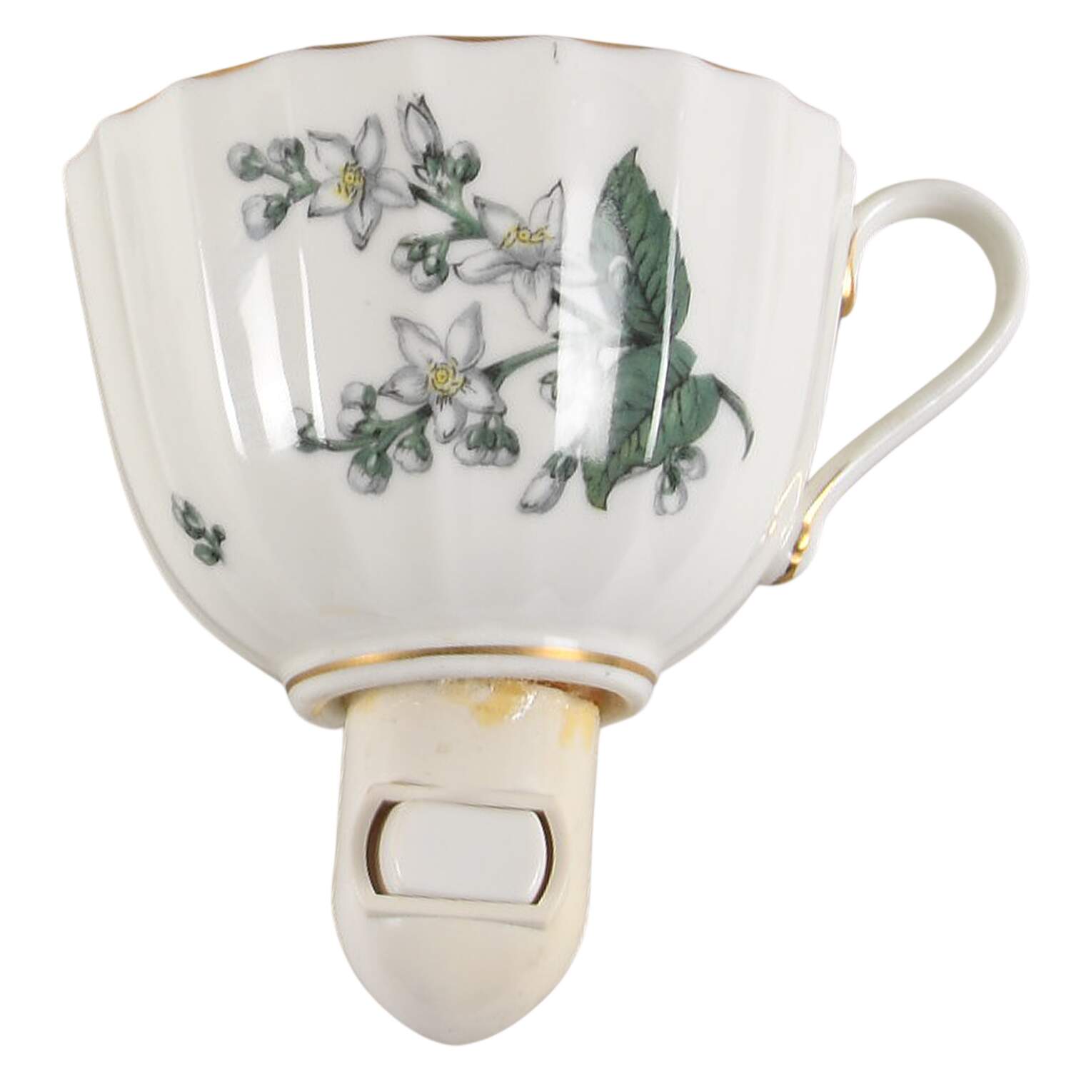 Valencia 1 5/8" + cup (H) Night Light/Cup HC by Royal Worcester-1