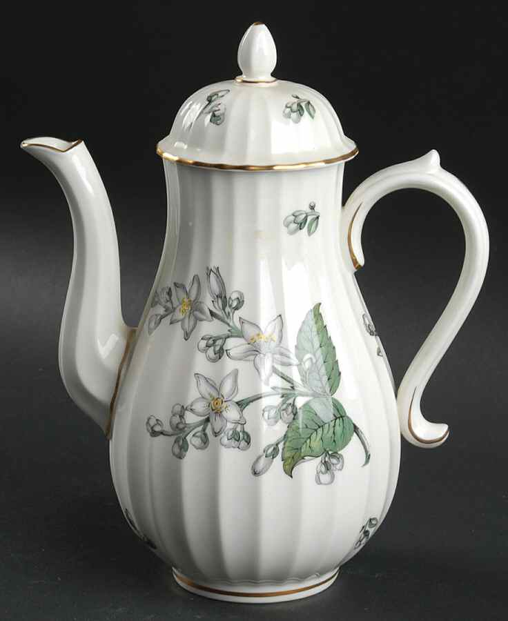 Valencia Mini Coffee Pot & Lid by Royal Worcester-1