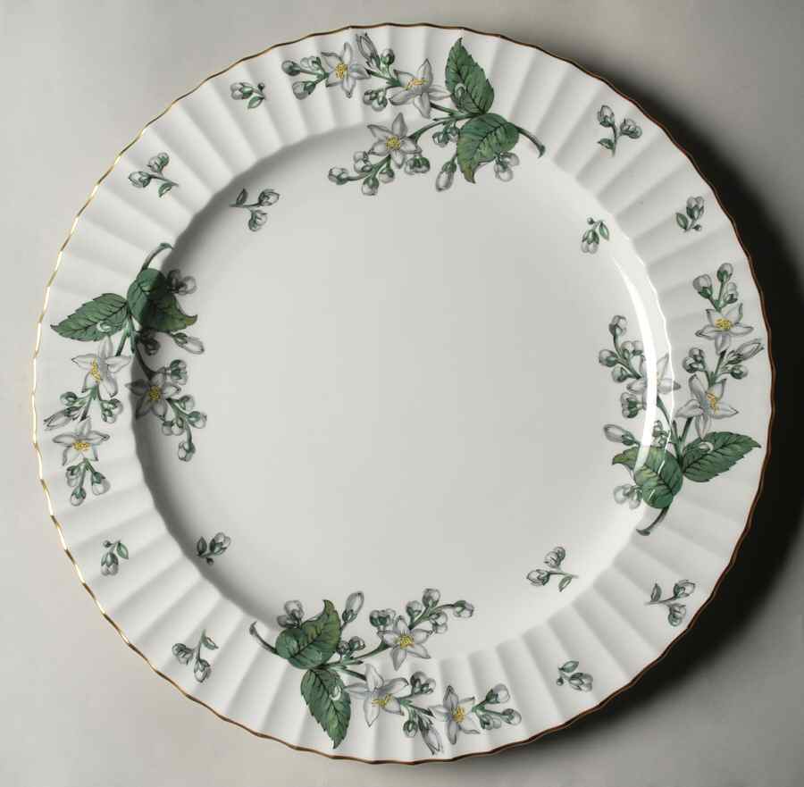 Valencia Large Chop Plate (Round Platter) by Royal Worcester-1