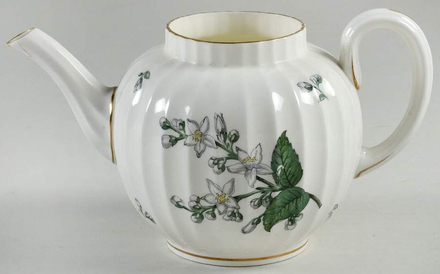 Valencia Teapot No Lid by Royal Worcester-1
