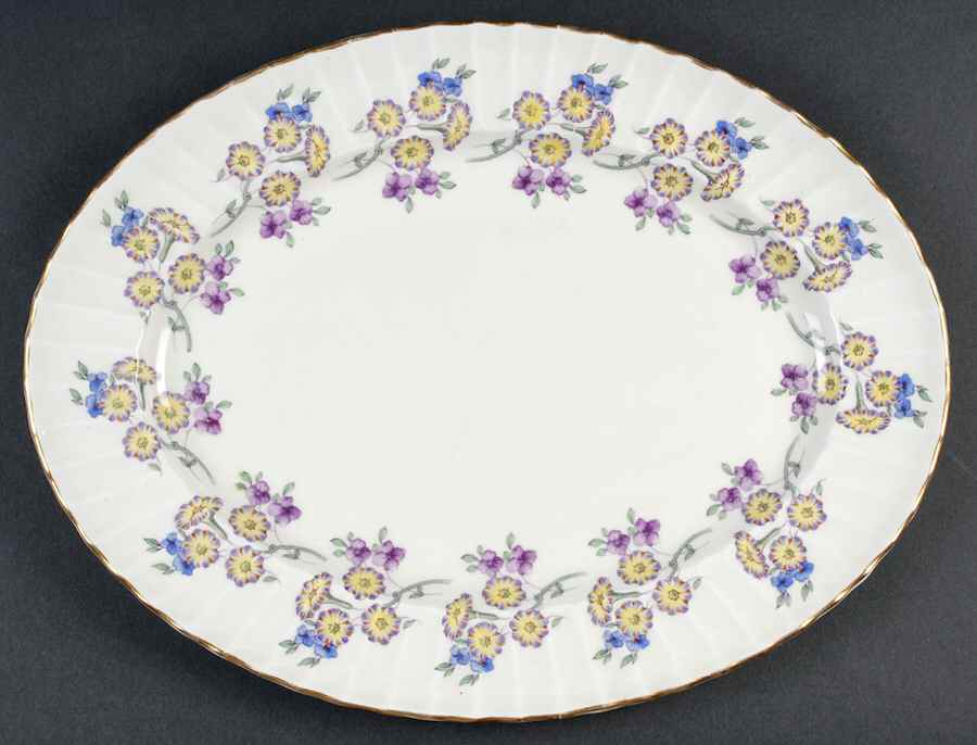 Valentine 15" Oval Serving Platter by Royal Worcester-1