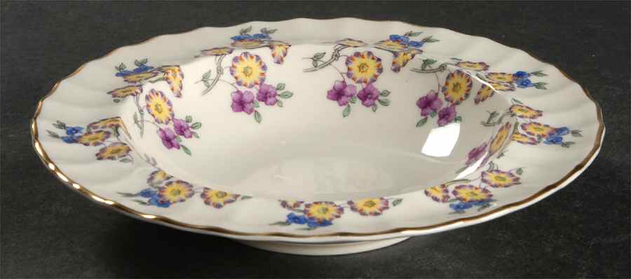 Valentine Rim Fruit/Dessert (Sauce) Bowl by Royal Worcester-1