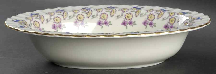 Valentine 10" Oval Vegetable Bowl by Royal Worcester-1
