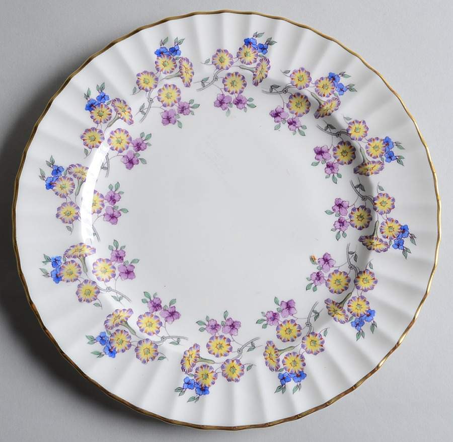 Valentine Luncheon Plate by Royal Worcester-1
