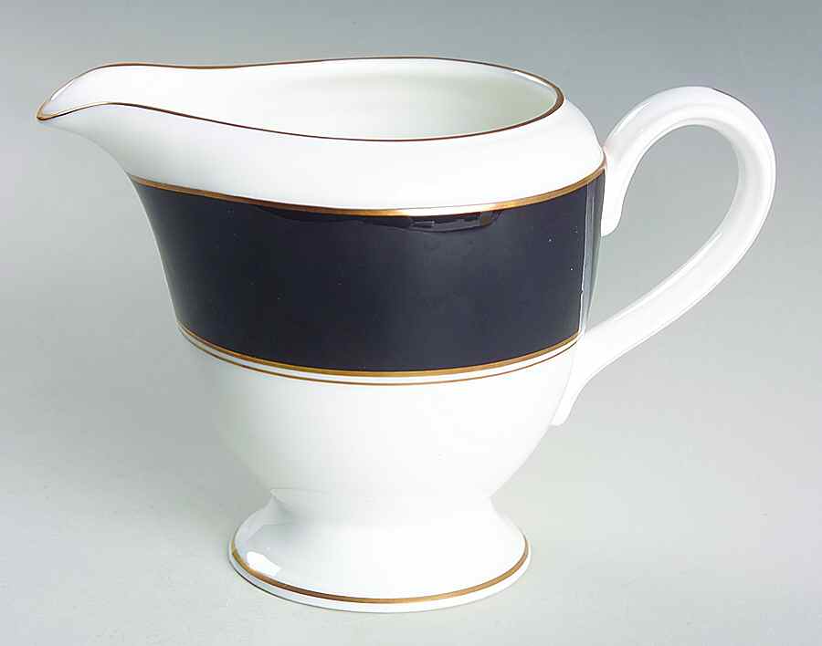 Ventura Black Creamer by Royal Worcester-1