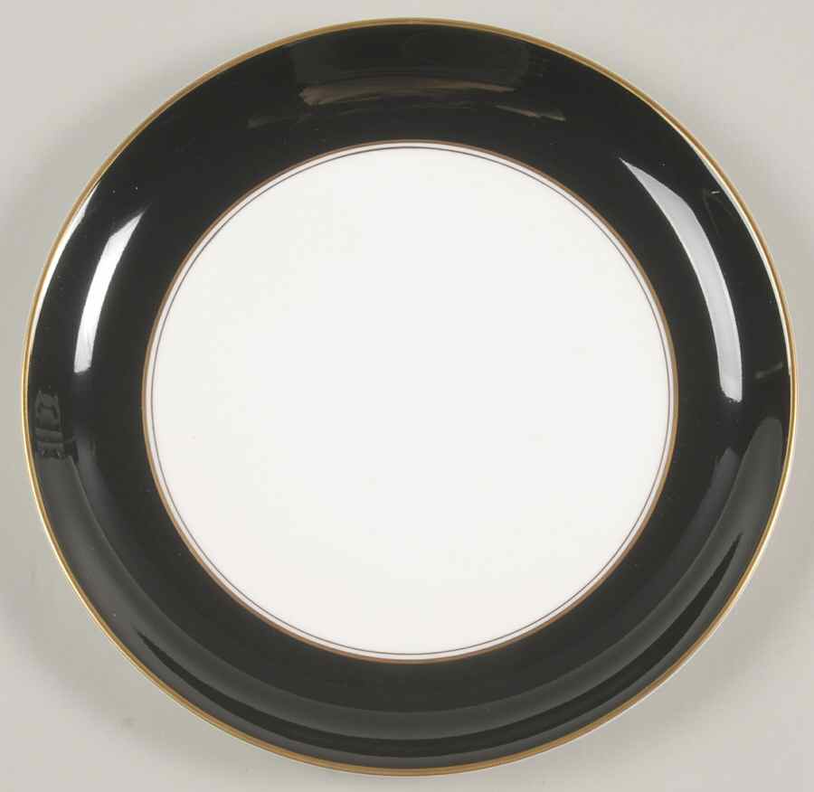 Ventura Black Cake Plate by Royal Worcester-1