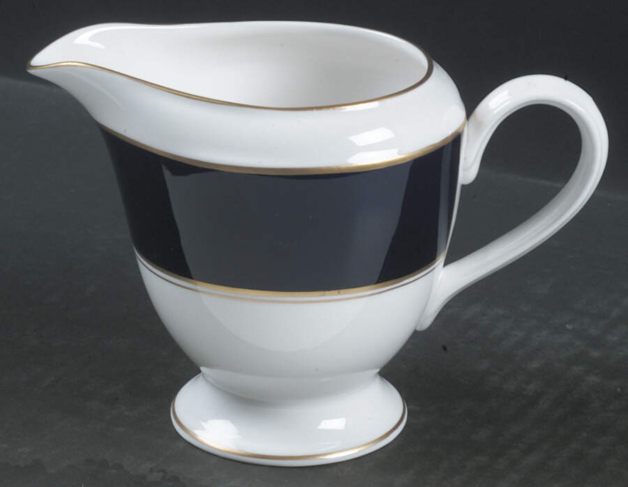 Ventura Cobalt Blue Creamer by Royal Worcester-1