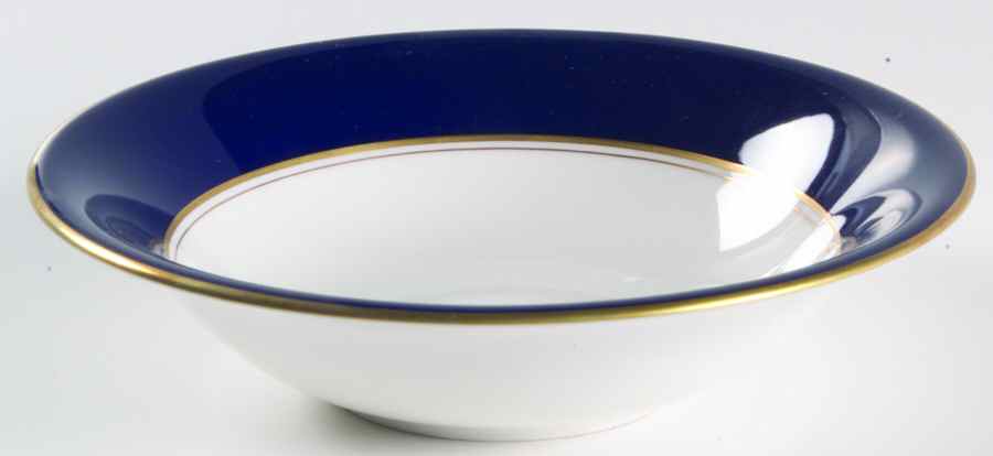 Ventura Cobalt Blue Coupe Cereal Bowl by Royal Worcester-1
