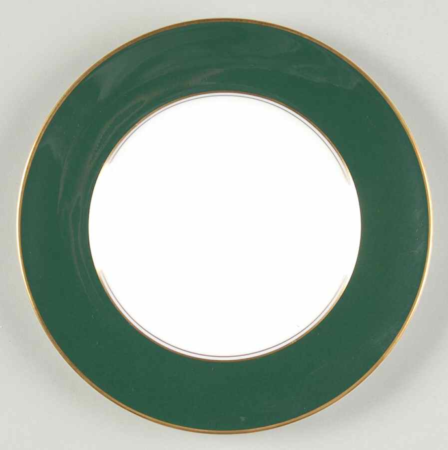 Ventura Dark Green Bread & Butter Plate by Royal Worcester-1