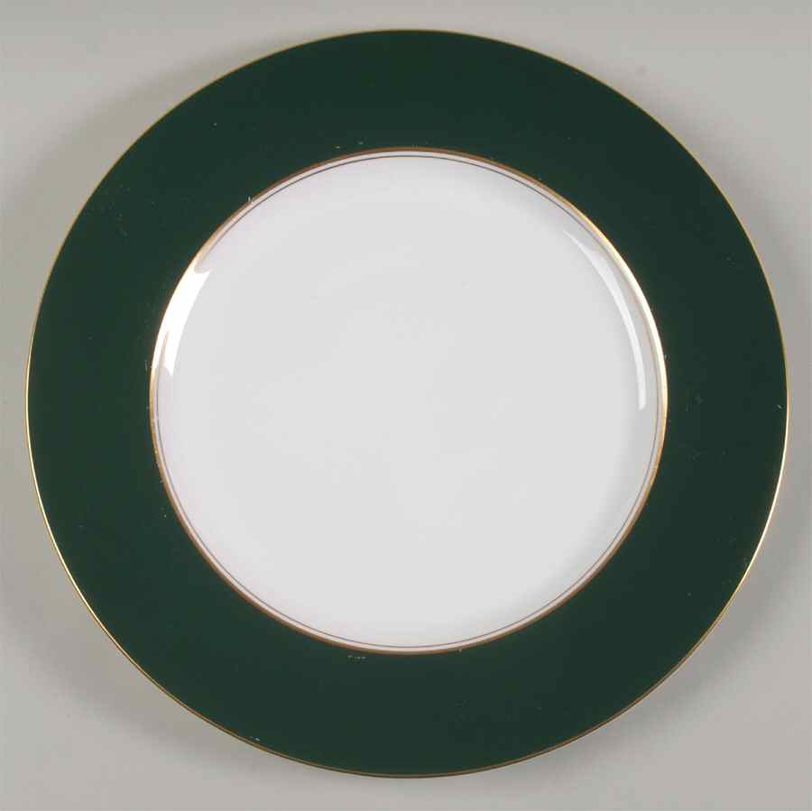Ventura Dark Green Service Plate (Charger) by Royal Worcester-1