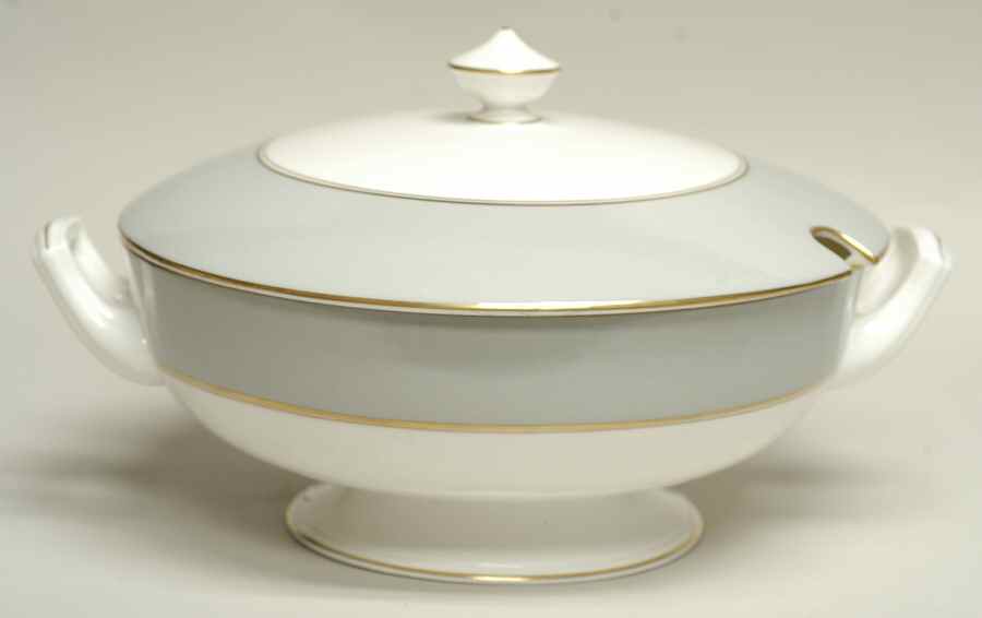 Ventura Grey Tureen &  Lid by Royal Worcester-1