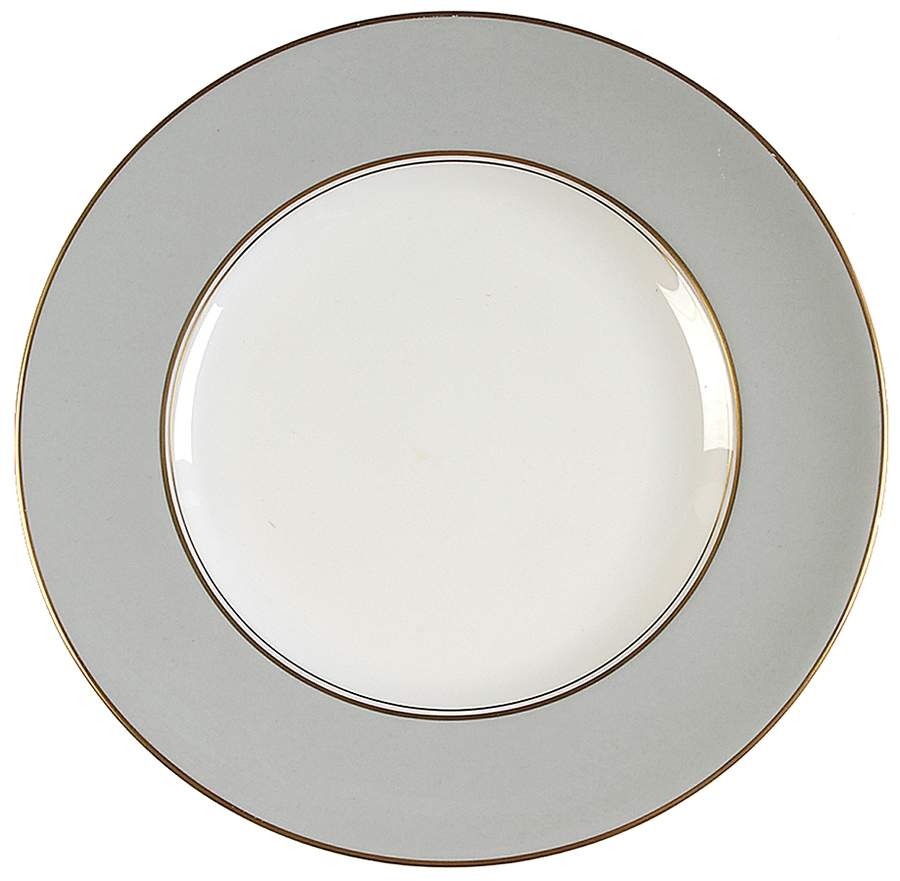 Ventura Grey Luncheon Plate by Royal Worcester-1