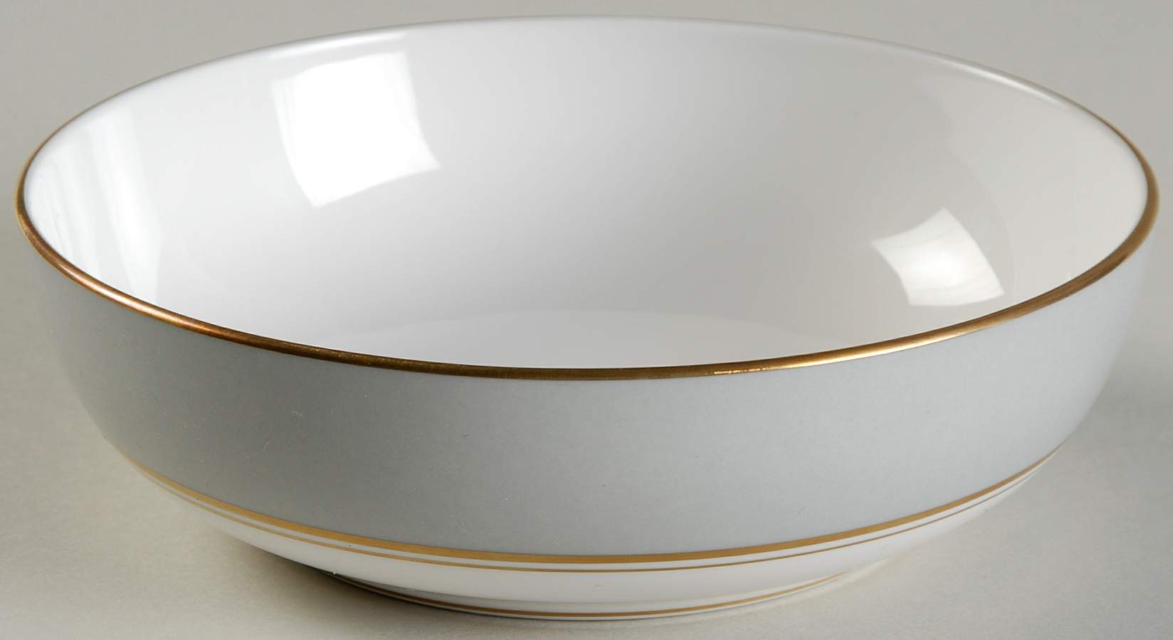 Ventura Grey Coupe Cereal Bowl by Royal Worcester-1