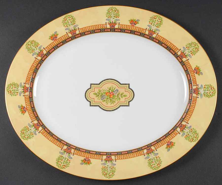Versailles 15" Oval Serving Platter by Royal Worcester-1