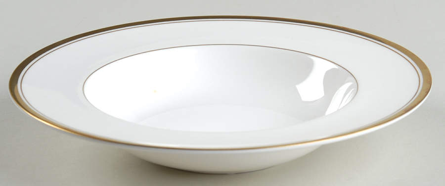 Viceroy (Gold Trim) Rim Soup Bowl by Royal Worcester-1