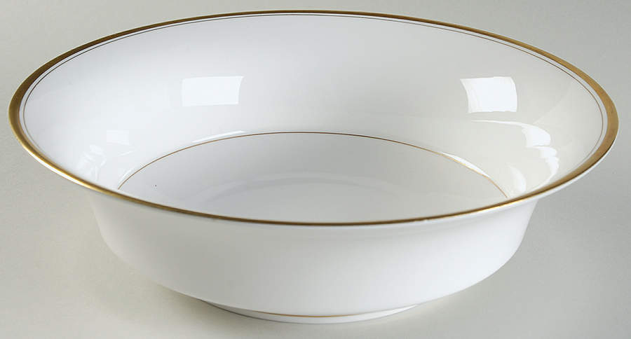 Viceroy (Gold Trim) 9" Round Vegetable Bowl by Royal Worcester-1