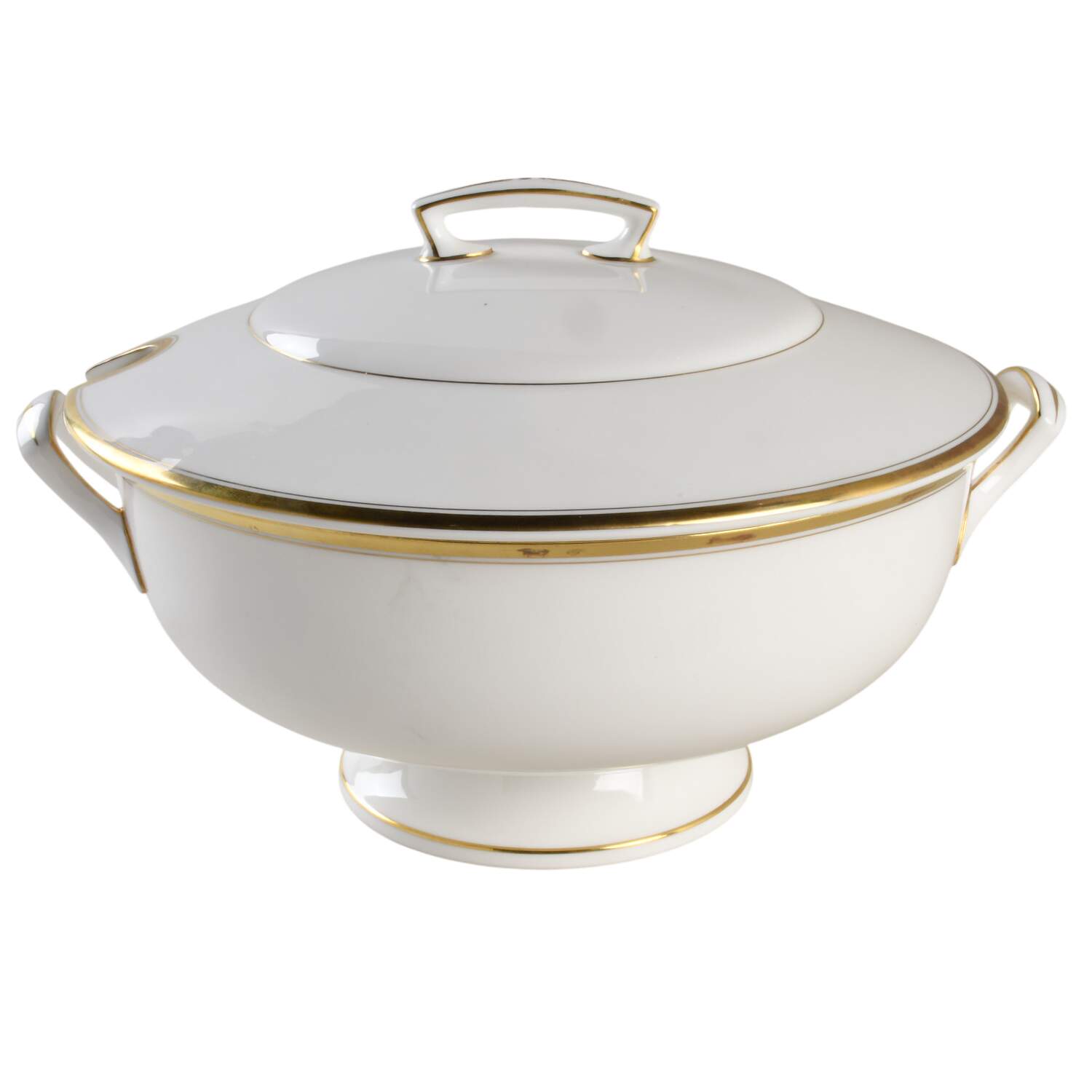 Viceroy (Gold Trim) Tureen & Lid by Royal Worcester-1