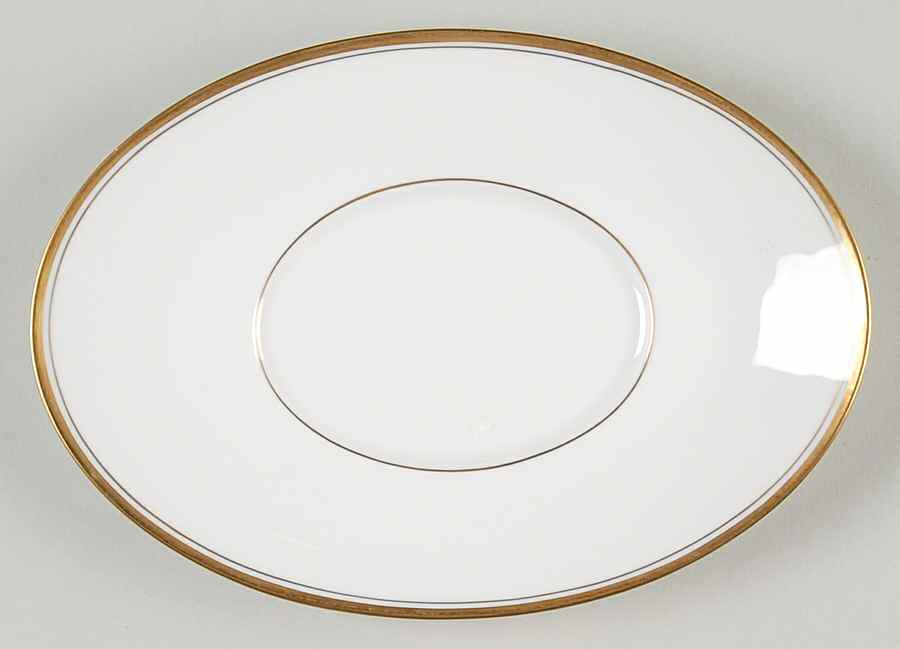 Viceroy (Gold Trim) Underplate for Gravy Boat by Royal Worcester-1