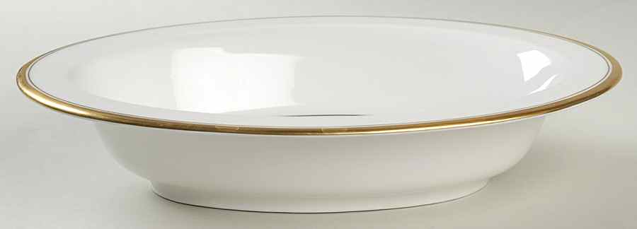 Viceroy (Gold Trim) 10" Oval Vegetable Bowl by Royal Worcester-1
