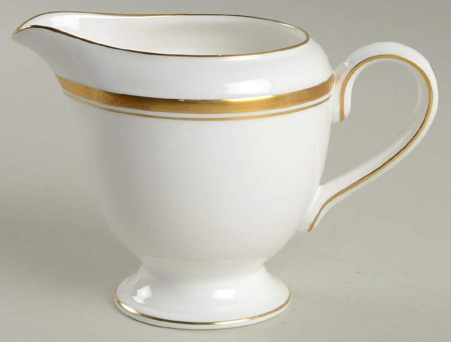 Viceroy (Gold Trim) Creamer by Royal Worcester-1