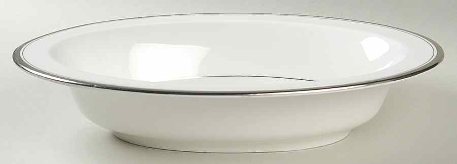 Viceroy (Platinum Trim) 10" Oval Vegetable Bowl by Royal Worcester-1