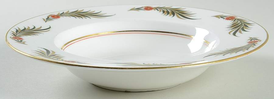 Victoria Rim Soup Bowl by Royal Worcester-1