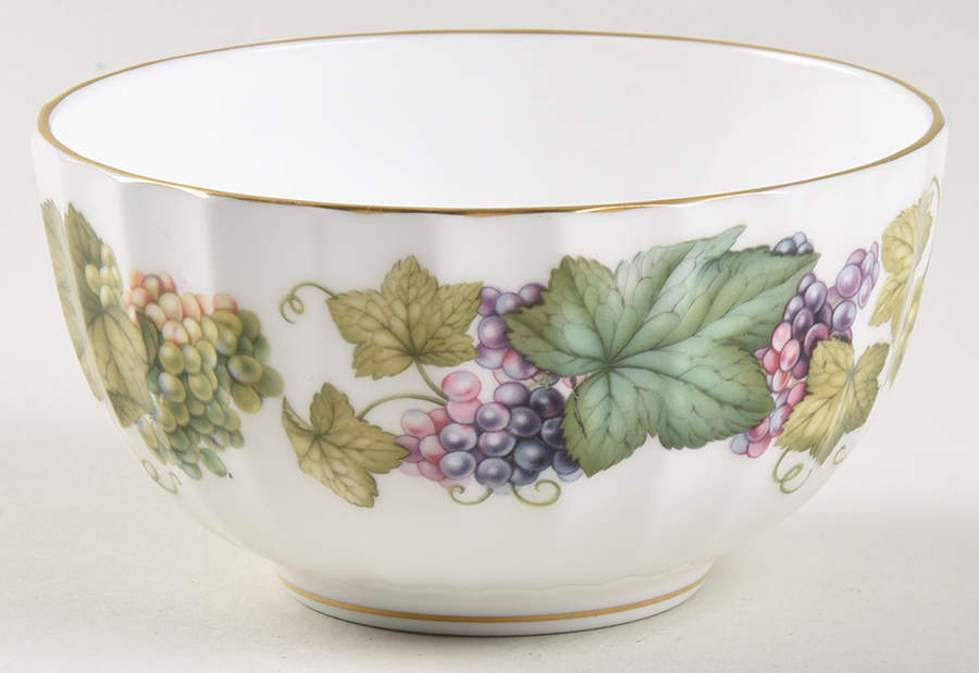 Vine Harvest Mini Open Sugar Bowl by Royal Worcester-1