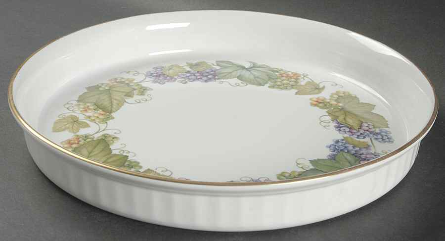 Vine Harvest 10'' Quiche Oven To Table by Royal Worcester-1