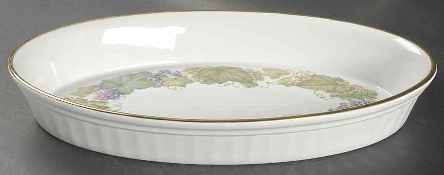 Vine Harvest 12" Oval Baker Oven To Table by Royal Worcester-1