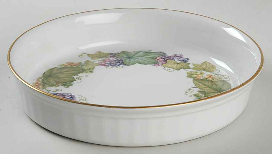 Vine Harvest 8" Quiche Oven To Table by Royal Worcester-1