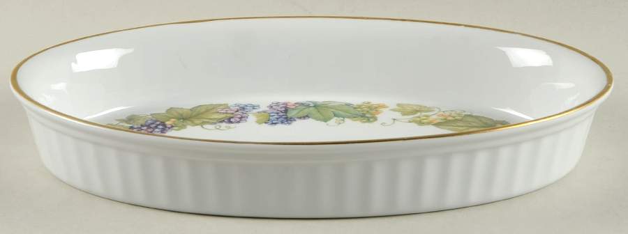 Vine Harvest 11" Oven-To-Table Oval Baker by Royal Worcester-1