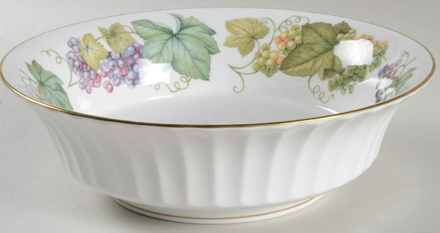 Vine Harvest 9" Round Vegetable Bowl by Royal Worcester-1