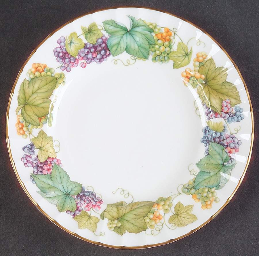 Vine Harvest Bread & Butter Plate by Royal Worcester-1