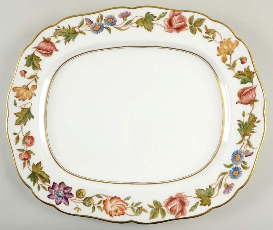 Virginia 16" Oval Serving Platter by Royal Worcester-1