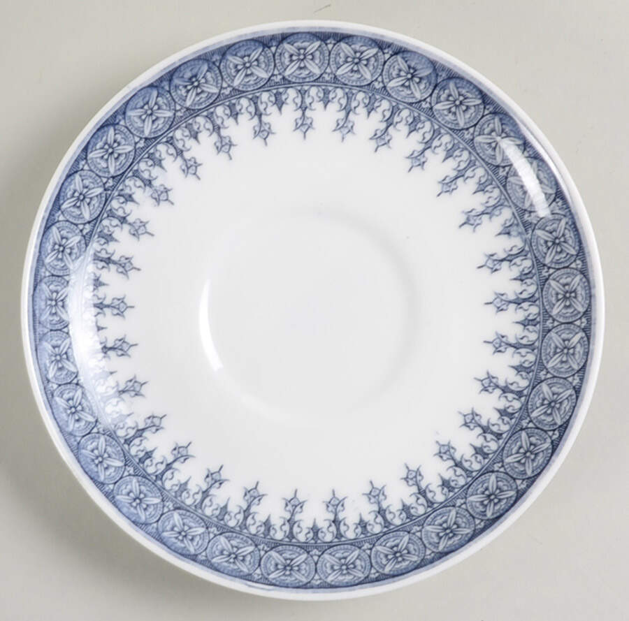 W2088 (No Trim) Saucer for Bouillon Cup by Royal Worcester-1