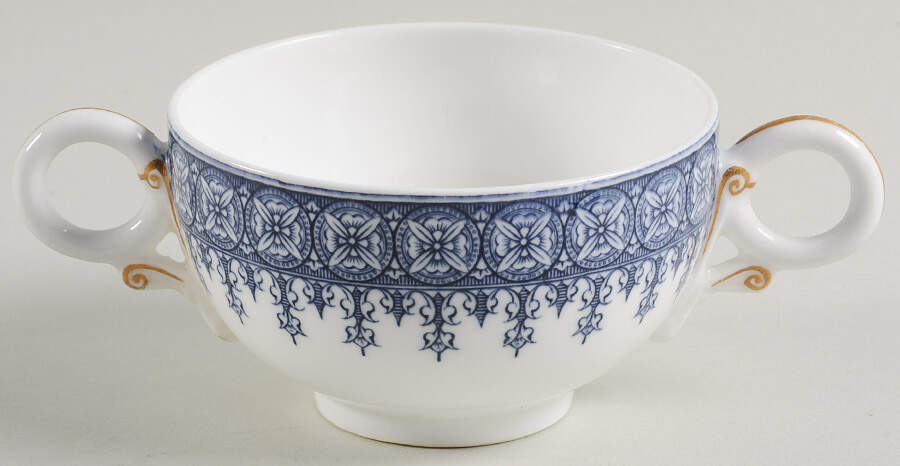 W2088 (No Trim) Flat Bouillon Cup by Royal Worcester-1