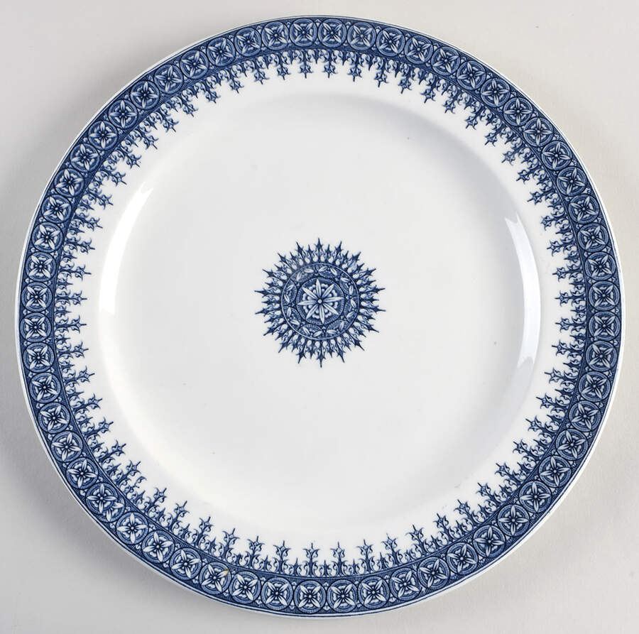 W2088 (No Trim) 12" Chop Plate (Round Platter) by Royal Worcester-1