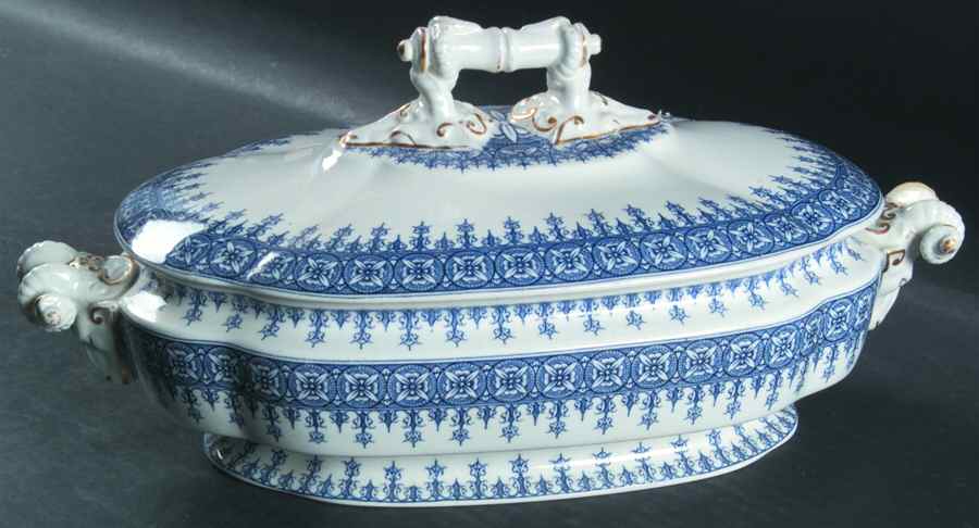 W2088 (No Trim) Oval Covered Vegetable by Royal Worcester-1