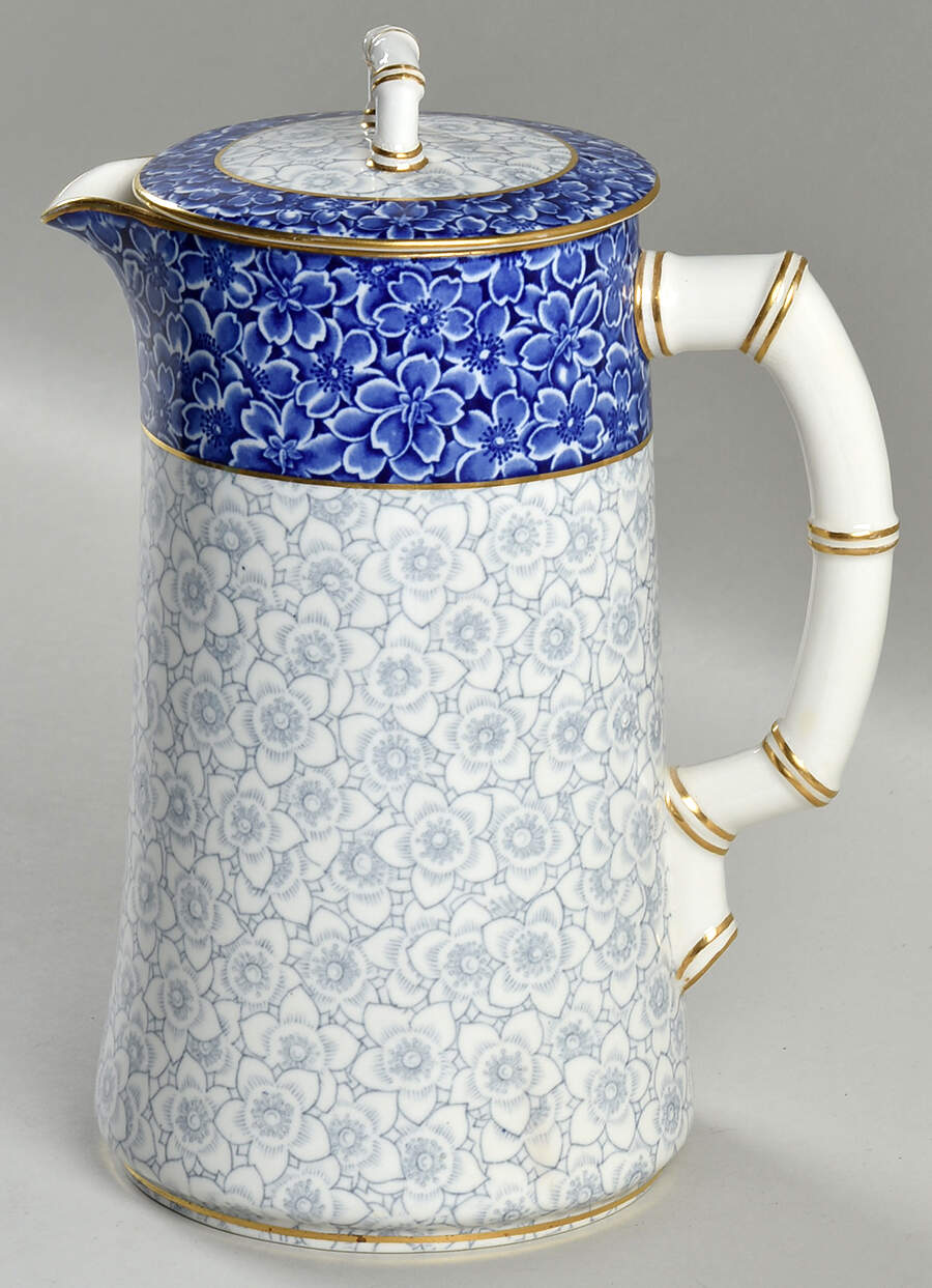 W415 (Smooth) Chocolate Pot & Lid by Royal Worcester-1