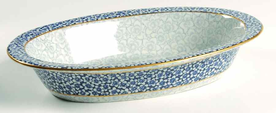 W415 (Smooth) 10" Oval Vegetable Bowl by Royal Worcester-1