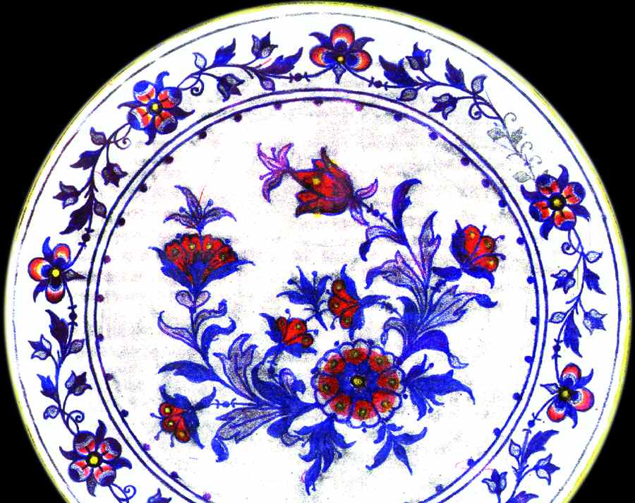 W444 Dinner Plate by Royal Worcester-1