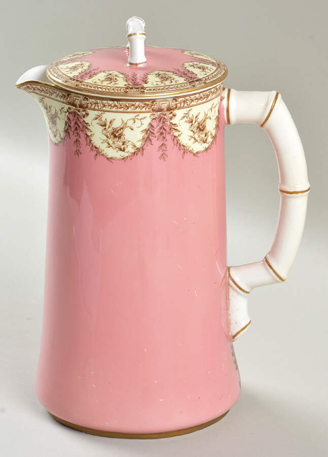 W4551 Chocolate Pot & Lid by Royal Worcester-1